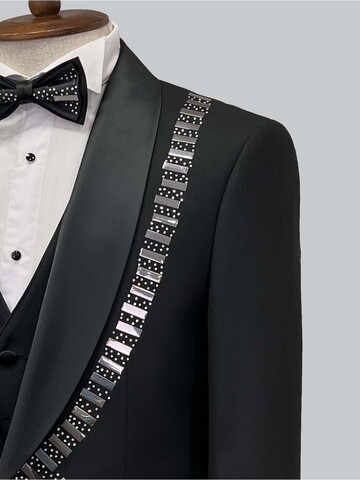 SUIT SARTORIA DAMATLIK SİYAH 5516