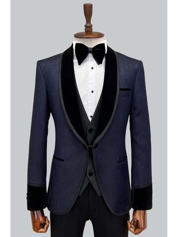 SUIT SARTORIA LACİVERT DAMATLIK 5499