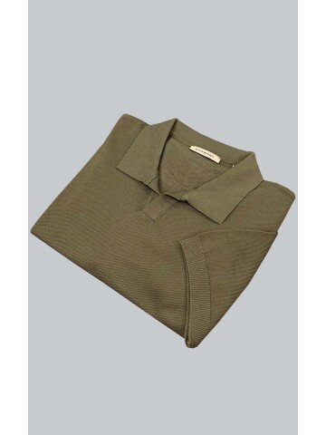 SUIT SARTORIA YEŞİL KISA KOLLU TRİKO T-SHIRT 9019