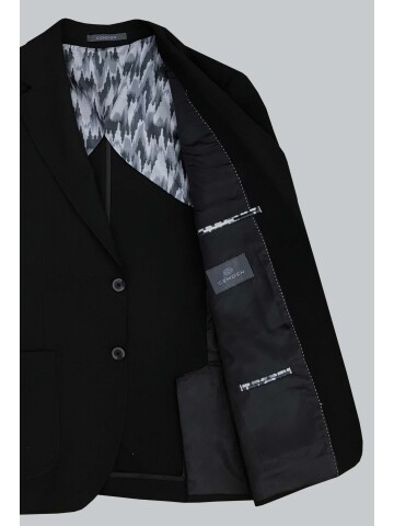 CEMDEN SİYAH SPOR TAKIM ELBİSE 2416