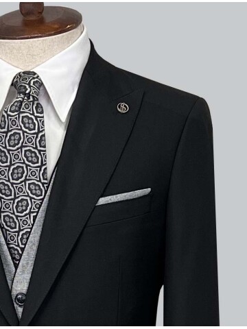 SUIT SARTORIA SİYAH TAKIM ELBİSE 2427