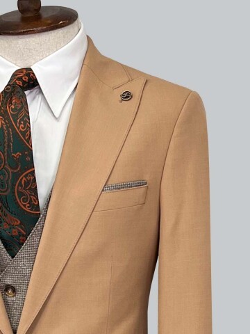 SUIT SARTORIA BEJ TAKIM ELBİSE 2426