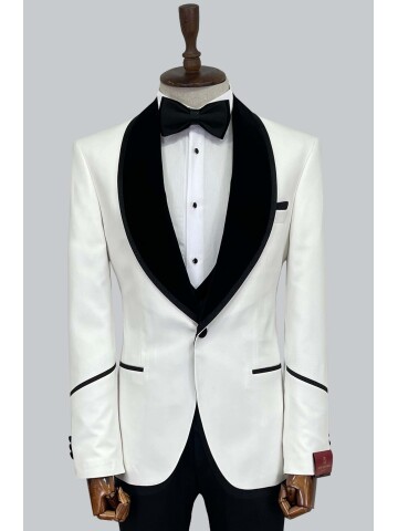 SUIT SARTORIA BEYAZ DAMATLIK 5575