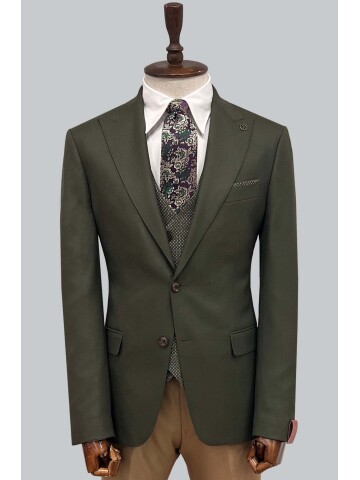 SUIT SARTORIA HAKİ TAKIM ELBİSE 2449