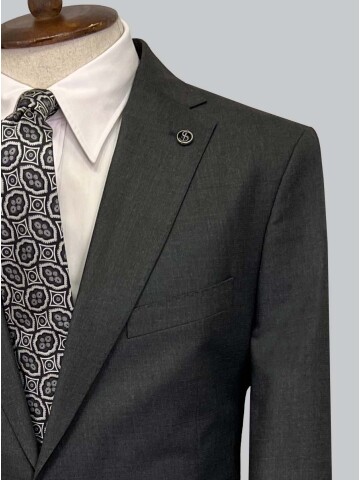 SUIT SARTORIA ANTRASİT YÜNLÜ TAKIM ELBİSE 2454