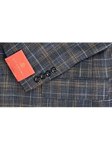 SUIT SARTORIA YÜN EKOSE TAKIM ELBİSE 2375