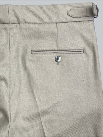 SUIT SARTORIA BEJ KETEN PANTOLON 1116