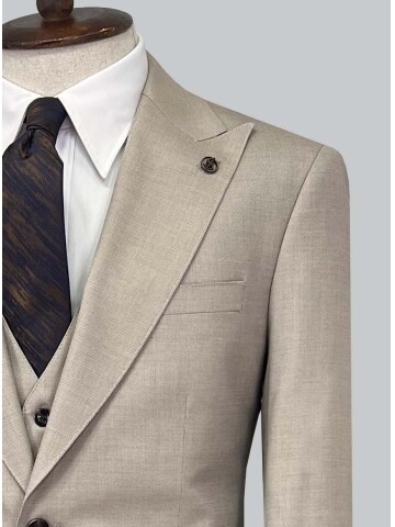 SUIT SARTORIA BEJ TAKIM ELBİSE 2488