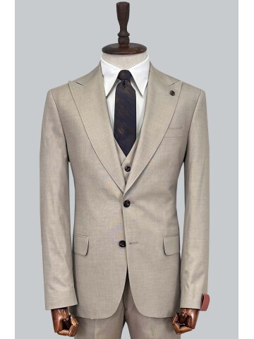 SUIT SARTORIA BEJ TAKIM ELBİSE 2488
