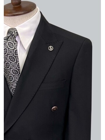 SUIT SARTORIA SİYAH KRUVAZE TAKIM ELBİSE 2609