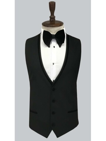 SUIT SARTORIA BLACK TUXEDO 5571