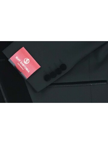 SUIT SARTORIA BLACK TUXEDO 5571