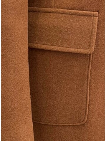 SUIT SARTORIA ÇIKARILABİLİR YAKA CAMEL KABAN 8082