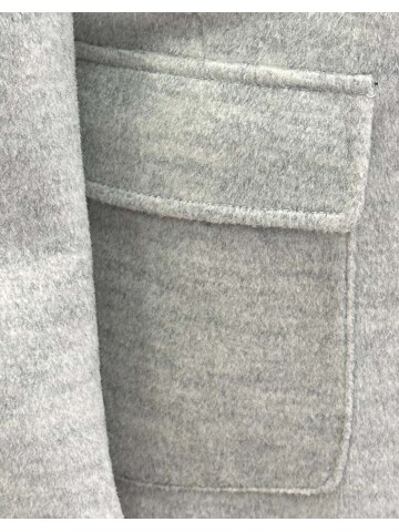 SUIT SARTORIA ÇIKARILABİLİR YAKA GRİ KABAN 8082