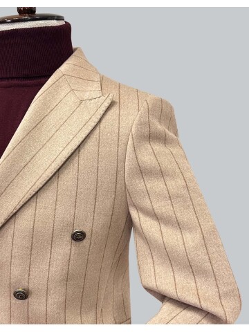 SUIT SARTORIA BEJ KABAN 8127