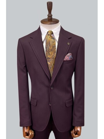SUIT SARTORIA BORDO TAKIM ELBİSE 2596
