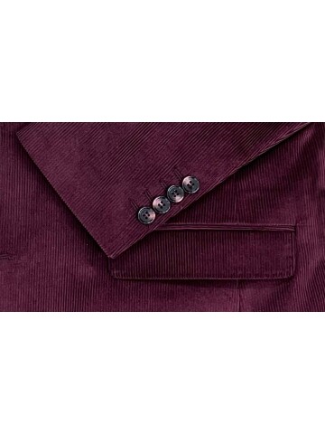 SUIT SARTORIA BORDO KADİFE CEKET 4401