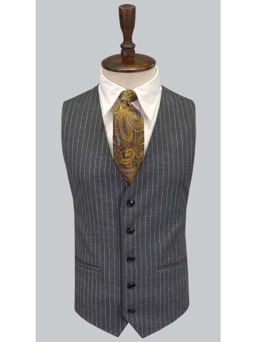 SUIT SARTORIA ÇİZGİLİ GRİ TAKIM ELBİSE 2760