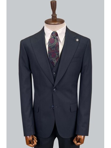 SUIT SARTORIA ÇİZGİLİ LACİVERT TAKIM ELBİSE 2760