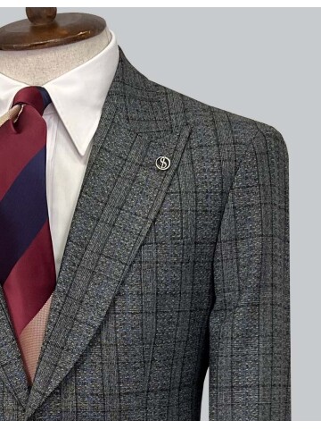 SUIT SARTORIA YÜN EKOSE TAKIM ELBİSE 2375