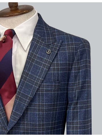 SUIT SARTORIA YÜN EKOSE TAKIM ELBİSE 2375