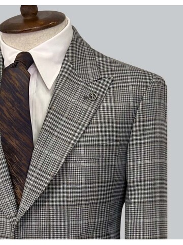 SUIT SARTORIA YÜN EKOSE TAKIM ELBİSE 2375