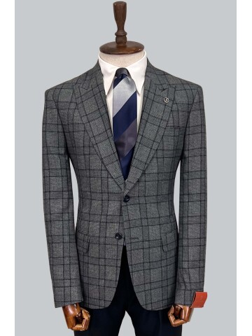 SUIT SARTORIA YÜN EKOSE TAKIM ELBİSE 2375