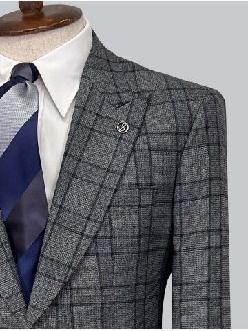 SUIT SARTORIA YÜN EKOSE TAKIM ELBİSE 2375