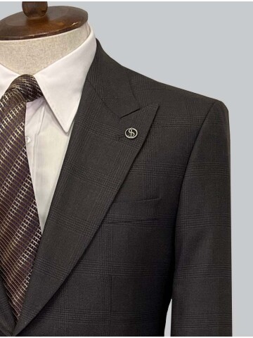 SUIT SARTORIA YÜN KAHVERENGİ TAKIM ELBİSE 2375