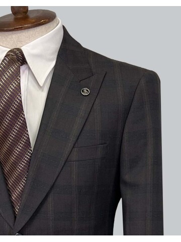 SUIT SARTORIA YÜN KAHVERENGİ TAKIM ELBİSE 2375