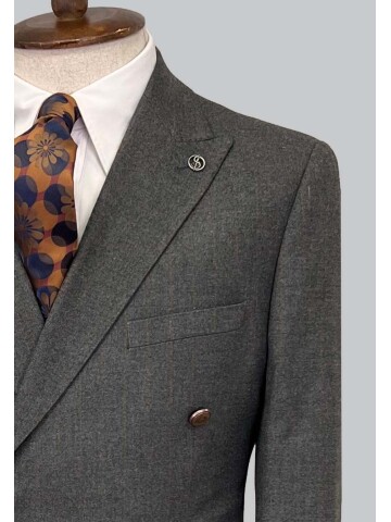 SUIT SARTORIA GRİ KRUVAZE TAKIM ELBİSE 2468