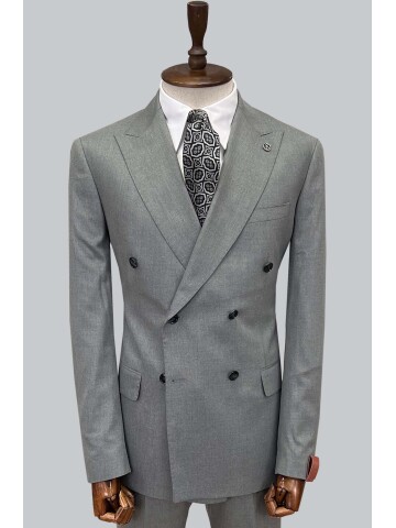 SUIT SARTORIA GRİ KRUVAZE TAKIM ELBİSE 2569