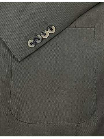 SUIT SARTORIA HAKİ KETEN CEKET 4353