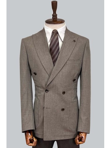 SUIT SARTORIA KAHVERENGİ KRUVAZE TAKIM ELBİSE 2468