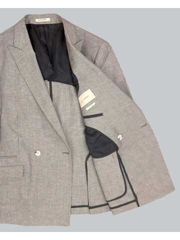 SUIT SARTORIA GRİ KETEN CEKET 4453
