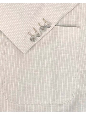 SUIT SARTORIA BEJ KETEN CEKET 4455