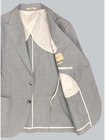 SUIT SARTORIA AÇIK MAVİ KETEN TAKIM ELBİSE  2675