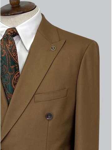 SUIT SARTORIA YÜN KAHVERENGİ TAKIM ELBİSE 2447