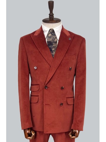 SUIT SARTORIA KİREMİT KRUVAZE TAKIM ELBİSE 2499