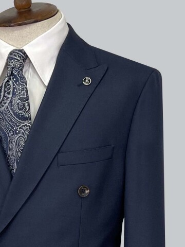 SUIT SARTORIA YÜN LACİVERT TAKIM ELBİSE 2447