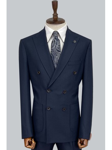 SUIT SARTORIA YÜN LACİVERT TAKIM ELBİSE 2447