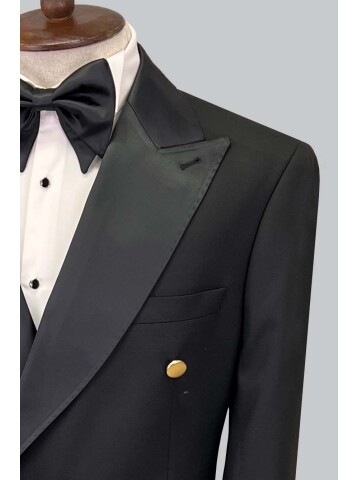 SUIT SARTORIA SİYAH KRUVAZE DAMATLIK 5600