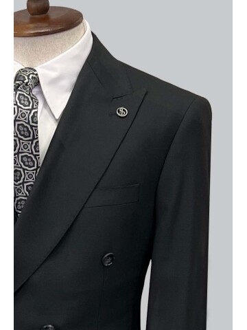 SUIT SARTORIA SİYAH KRUVAZE TAKIM ELBİSE 2569