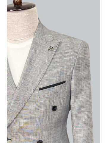 SUIT SARTORIA SİYAH KETEN TAKIM ELBİSE 2617