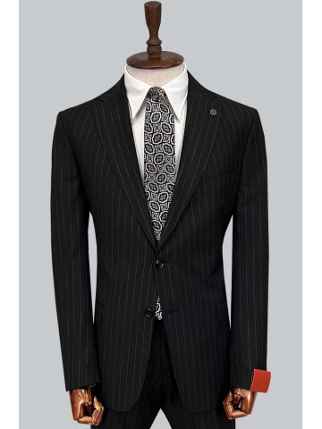 SUIT SARTORIA SİYAH YÜNLÜ TAKIM ELBİSE 2454