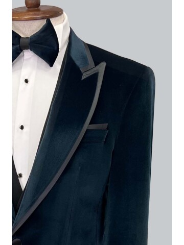 SUIT SARTORIA YEŞİL KADİFE DAMATLIK 5580