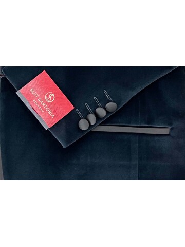 SUIT SARTORIA YEŞİL KADİFE DAMATLIK 5580