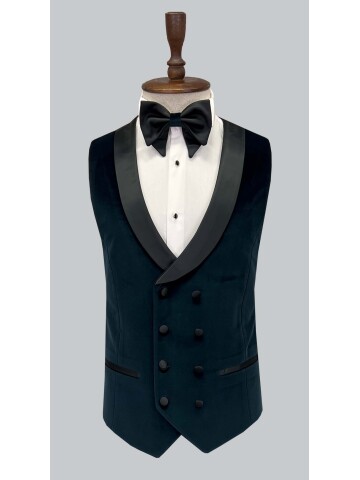 SUIT SARTORIA YEŞİL KADİFE DAMATLIK 5582