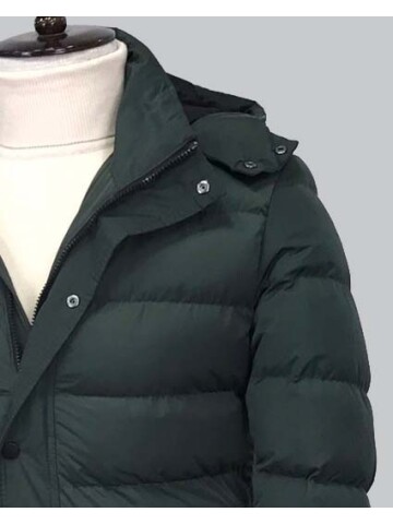 YEŞİL KAPİŞONLU MONT 8092