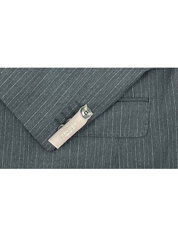 CEMDEN ÇİZGİLİ YEŞİL YELEKLİ TAKIM ELBİSE 2973